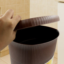 Homeware Dustbin Clean Mini Small Size Plastic Pedal Dustbin Used For Kitchen, Office, Car (1 PC)