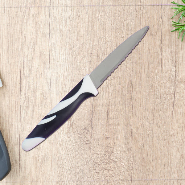 Ritu Zebra Serrated Kitchen Knife