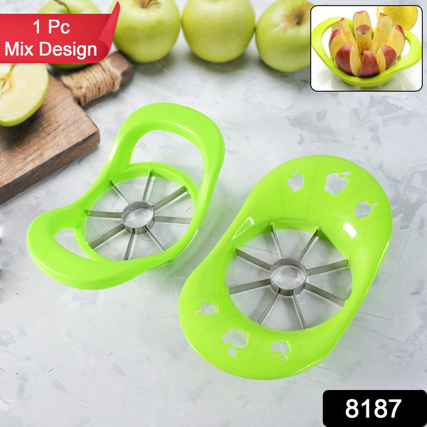 Multi Purpose Fruit Slicer Apple Cutter Regular With 8 Stainless Steel Blades Apple Slicer (1 Pc)