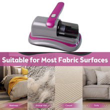 Powerful Suction Portable Handheld Vacuum Cleaner - Low Noise Vacuum Cleaner for Bed - Cordless Vacuum Cleaner for Car Seat Crevices Pillows, Mattresses, Sofas Wireless Anti Dust and Mite Cleaner