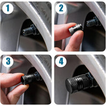 Tire Valve Stem Caps Fit for Genesis Cars. Air Valve Caps Suit for Most Car Truck SUV Wheel Accessories 4pcs Silver.